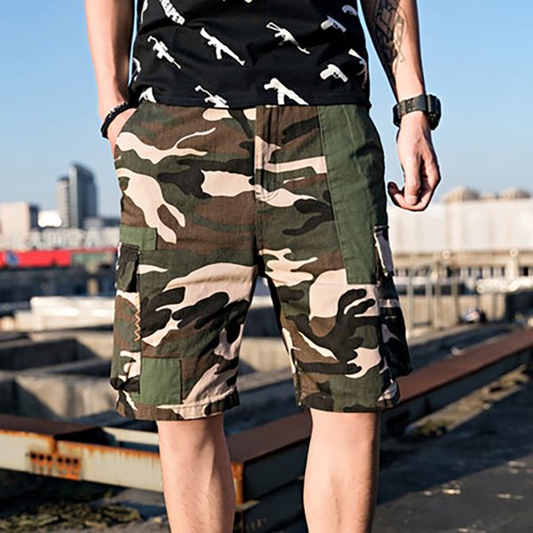 camouflage cargo shorts men cotton summer sweatpants casual shorts for men jogger short hombre tactical clothes 50nz65, White;black
camouflage cargo shorts men cotton summer sweatpants casual shorts for men jogger short hombre tactical clothes 50nz65, White;black