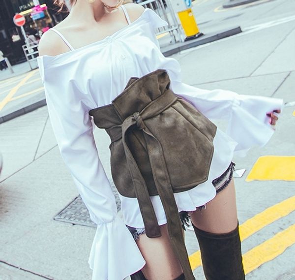 2020 new lace up wide belt slim belts corset women cummerbunds women's fashion accessories bowknot wide bind waist closure y200501, Black;brown
2020 new lace up wide belt slim belts corset women cummerbunds women's fashion accessories bowknot wide bind waist closure y200501, Black;brown