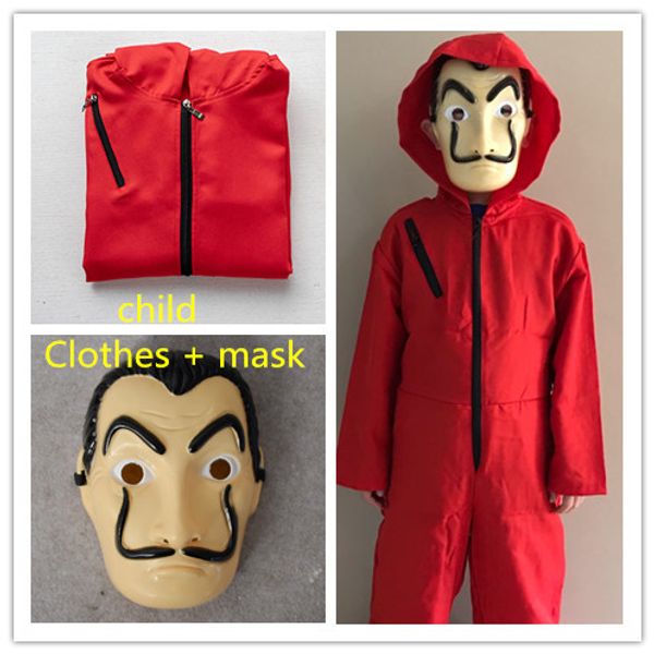 spanish hit movie, robbery banknote house role play salvador dali halloween children carnival, party prop costume, Black;red
spanish hit movie, robbery banknote house role play salvador dali halloween children carnival, party prop costume, Black;red