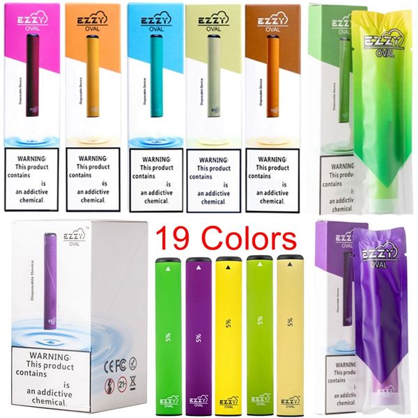 Новые Ezzy OVAL Одноразовые устройства Бобы Vape ручки 1,3 мл Емкость картриджей 280mAh Батарея Ezzy Стартовые наборы Слейте 19 цветов
Новые Ezzy OVAL Одноразовые устройства Бобы Vape ручки 1,3 мл Емкость картриджей 280mAh Батарея Ezzy Стартовые наборы Слейте 19 цветов