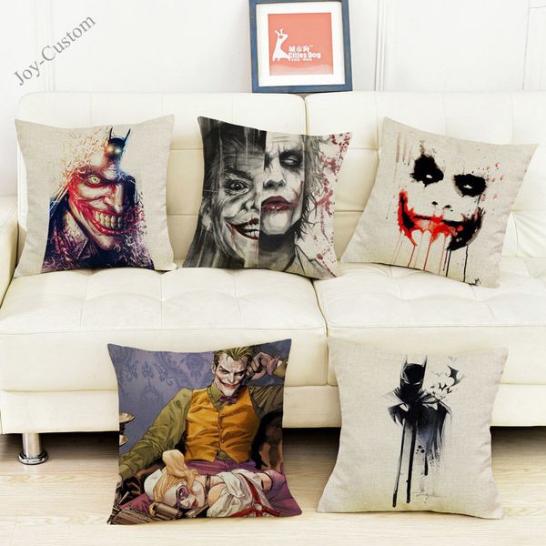 and joker character image pillow case splash-ink hand-painted style sofa decorative cushion cover
and joker character image pillow case splash-ink hand-painted style sofa decorative cushion cover