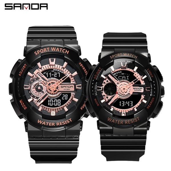 new fashion men sports watches couple lover quartz analog led digital clock man waterproof watch relogio masculino, Slivery;brown
new fashion men sports watches couple lover quartz analog led digital clock man waterproof watch relogio masculino, Slivery;brown