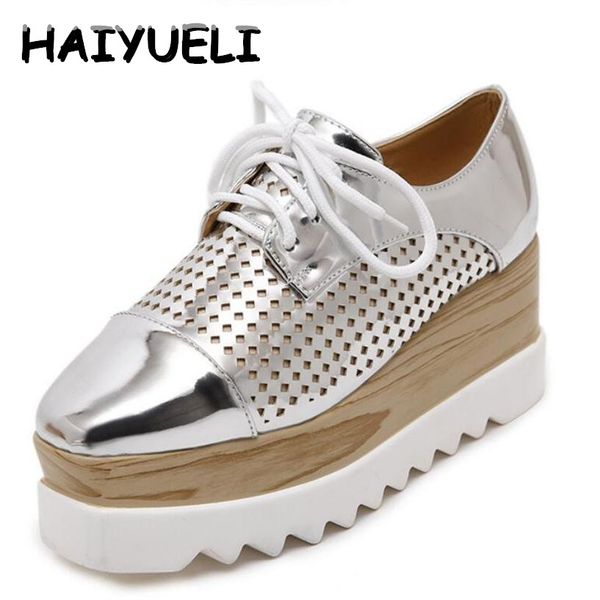 haiyueli women platform shoes oxfords brogue pu leather flats lace up shoes creepers vintage hollow light soles casual, Black
haiyueli women platform shoes oxfords brogue pu leather flats lace up shoes creepers vintage hollow light soles casual, Black