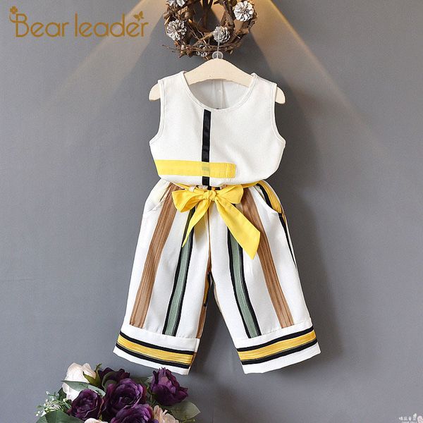 bear leader girls clothing sets summer fashion girls sleeveless splicing design t-shirt+casual pants 2pcs girls clothes t200607, White
bear leader girls clothing sets summer fashion girls sleeveless splicing design t-shirt+casual pants 2pcs girls clothes t200607, White