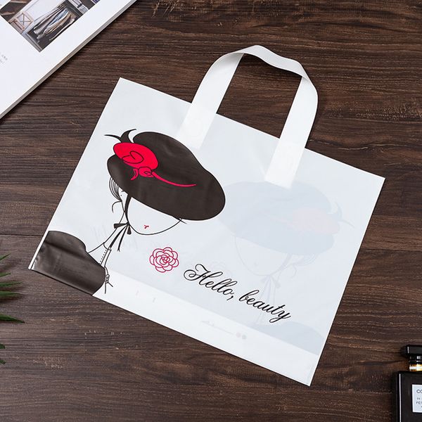 large fashion girl plastic bag with handles thickened portable gift bag shopping clothes packaging gift storage pouches 50 x
large fashion girl plastic bag with handles thickened portable gift bag shopping clothes packaging gift storage pouches 50 x