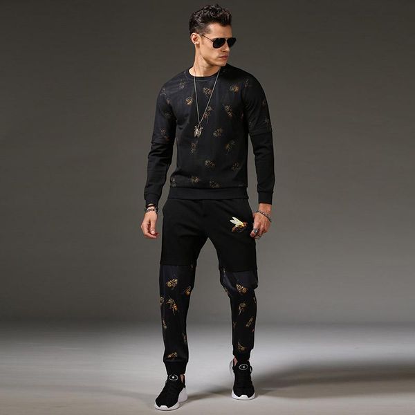 mens designer tracksuits suit classic tide brand fashion bee print fashion jacket casual sweatpants luxury two-piece size -4xl, Gray
mens designer tracksuits suit classic tide brand fashion bee print fashion jacket casual sweatpants luxury two-piece size -4xl, Gray