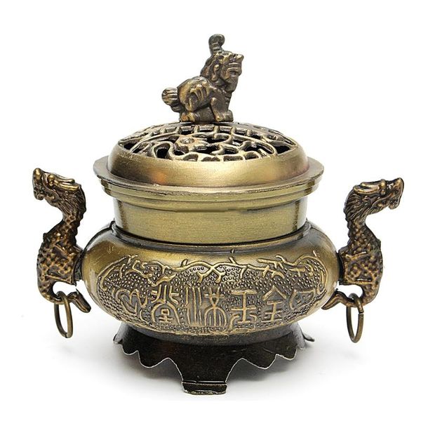 china alloy double dragon hollow cover incense burner censer aromatherapy decor
china alloy double dragon hollow cover incense burner censer aromatherapy decor
