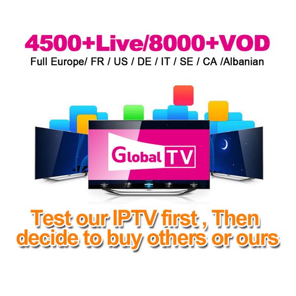 IPTV 10000+ Live 5000+ VOD Europe Iptv subscription France Italy USA UK Germany Arabic Sport Channels 3/6 months free test reseller 
IPTV 10000+ Live 5000+ VOD Europe Iptv subscription France Italy USA UK Germany Arabic Sport Channels 3/6 months free test reseller