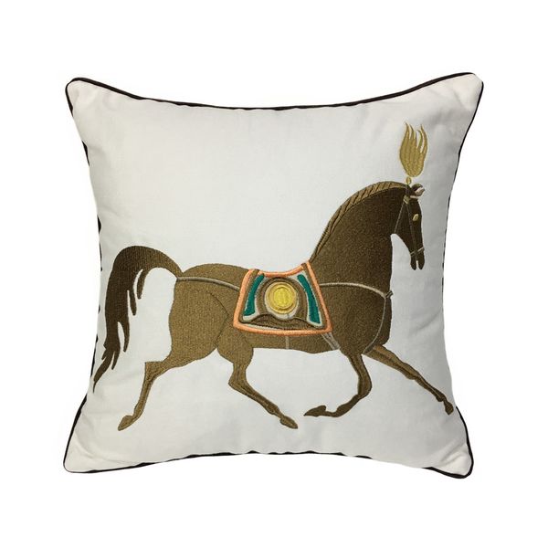 deluxe embroidery horse designer pillow case sofa cushion cover canvas home bedding decorative pillowcase 18x18" sell by piece
deluxe embroidery horse designer pillow case sofa cushion cover canvas home bedding decorative pillowcase 18x18" sell by piece