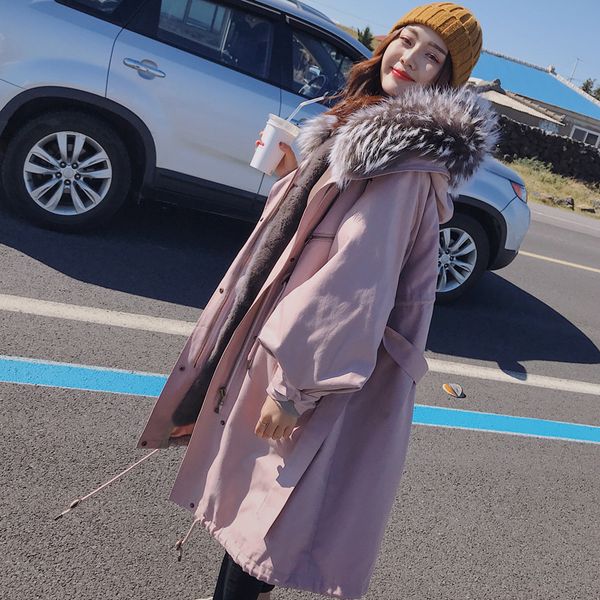 2019 зима теплой parka женщина хлопок пальто сгущает plus velvet liner длинных дам пуховик с большим меховым воротником хлопок outwear, Black
2019 зима теплой parka женщина хлопок пальто сгущает plus velvet liner длинных дам пуховик с большим меховым воротником хлопок outwear, Black