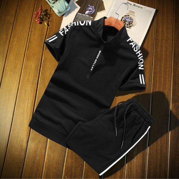 men's short set summer solid thin slim short sleeve shorts young student sportswear polyester breathable clothing male hot, Gray
men's short set summer solid thin slim short sleeve shorts young student sportswear polyester breathable clothing male hot, Gray