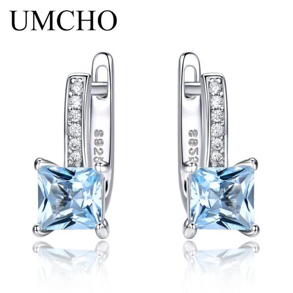 umcho sky blue z gemstone clip earrings for women solid 925 sterling silver trendy romantic fashionable jewelry gift wedding, Golden;silver
umcho sky blue z gemstone clip earrings for women solid 925 sterling silver trendy romantic fashionable jewelry gift wedding, Golden;silver