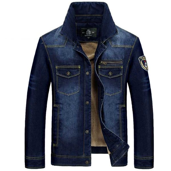 tide denim jacket big size clothing men jacket spring winter warm fleece embroidery coat retro blue cardigan, Black;brown
tide denim jacket big size clothing men jacket spring winter warm fleece embroidery coat retro blue cardigan, Black;brown