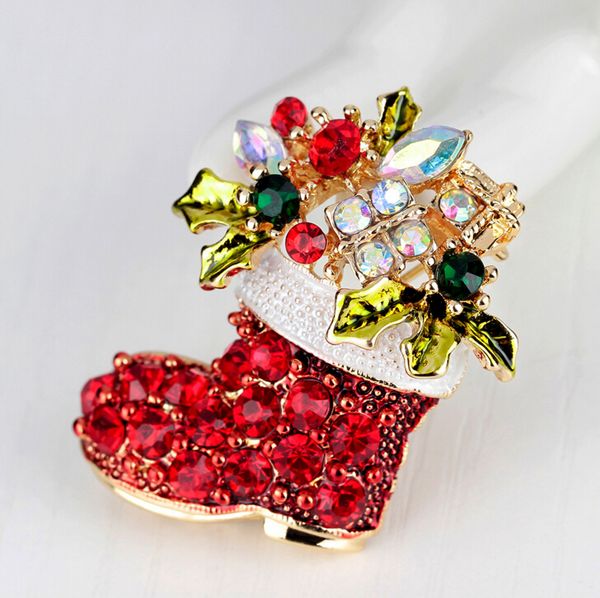 gold plated enamel christmas shoes brooch for party red rhinestone christmas brooches clip for scarf buckle christmas gift wholesale, Gray
gold plated enamel christmas shoes brooch for party red rhinestone christmas brooches clip for scarf buckle christmas gift wholesale, Gray