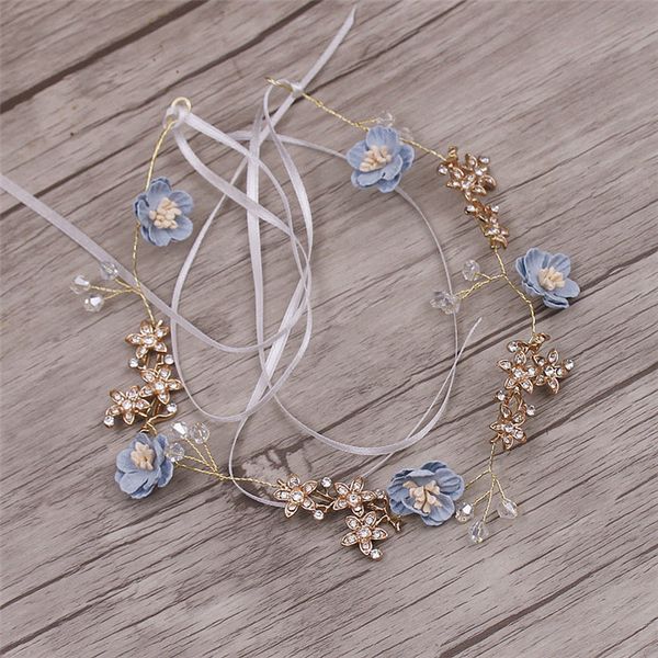 lovely flower blue pink handmade yarn jewelry bendable soft chain tiara brides headbands wedding hair accessories, Golden;white
lovely flower blue pink handmade yarn jewelry bendable soft chain tiara brides headbands wedding hair accessories, Golden;white