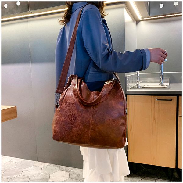 jiessie&angela vintage shoulder bag women handbags messenger bag lady leather large capacity tote bags for shopping
jiessie&angela vintage shoulder bag women handbags messenger bag lady leather large capacity tote bags for shopping