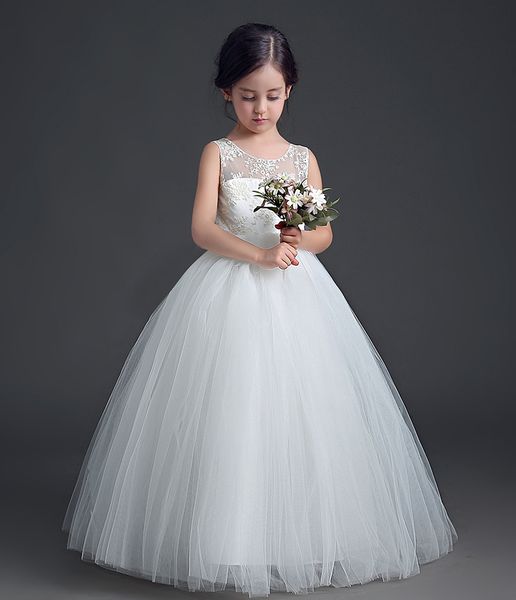 custom made 2020 vintage flower girl dresses for wedding ball gowns floor length lace tulle sleeveless girls pageant birthday party dress, White;red
custom made 2020 vintage flower girl dresses for wedding ball gowns floor length lace tulle sleeveless girls pageant birthday party dress, White;red