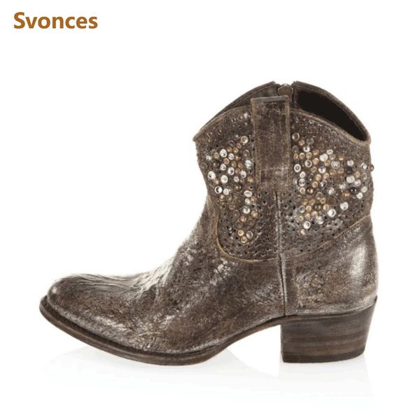 street fashion woman boots crystal decoration comfortable low heel slip on botas factory customize brand shoes women size 35-42, Black
street fashion woman boots crystal decoration comfortable low heel slip on botas factory customize brand shoes women size 35-42, Black