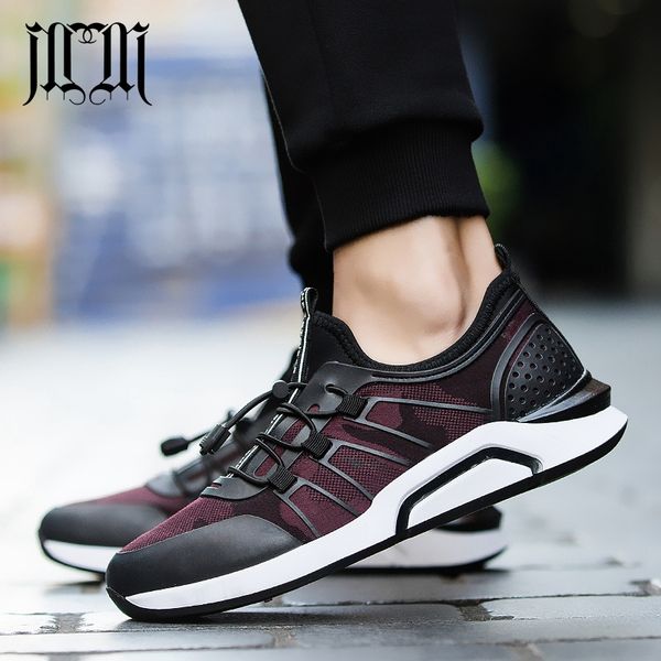 mumueli dark red black elastic band casual walking shoes men breathable fashion brand trainers 2019 designer male sneakers 918
mumueli dark red black elastic band casual walking shoes men breathable fashion brand trainers 2019 designer male sneakers 918