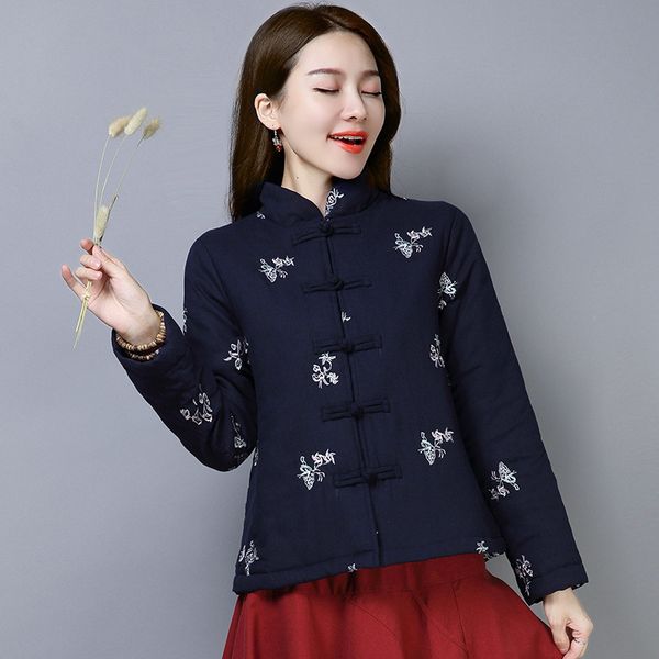2165 p shoot national wind cotton linen frog embroidery cotton-padded clothes short coat cotton coat 2018 winter new style, Blue;black
2165 p shoot national wind cotton linen frog embroidery cotton-padded clothes short coat cotton coat 2018 winter new style, Blue;black