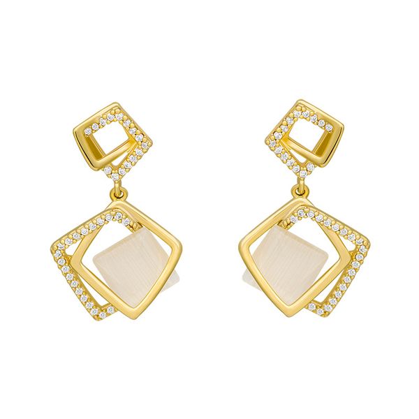 geometric square earrings female senior sense earrings 2020 new style temperament, Silver
geometric square earrings female senior sense earrings 2020 new style temperament, Silver