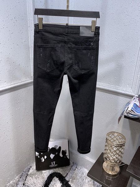 2019ss summer french solid classic style jeans slim fit motorcycle biker denim men's fashion designer hop mens jeans size 29-40, Blue
2019ss summer french solid classic style jeans slim fit motorcycle biker denim men's fashion designer hop mens jeans size 29-40, Blue