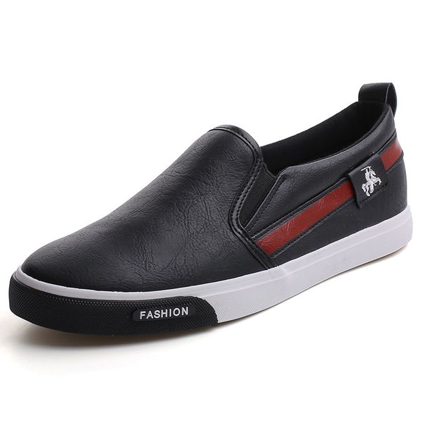 luxury 2019 men casual shoes loafers oxford fashion sneakers leather low-cut business shoes man breathable slip-on high quality, Black
luxury 2019 men casual shoes loafers oxford fashion sneakers leather low-cut business shoes man breathable slip-on high quality, Black