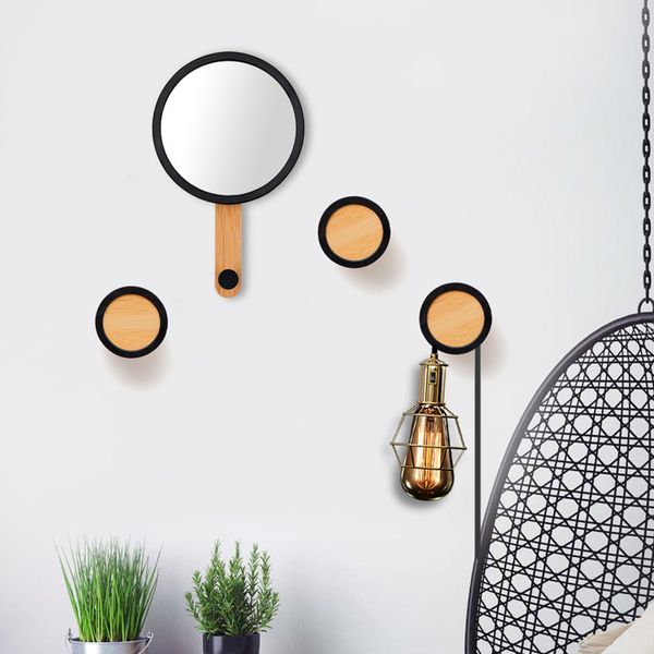 nordic style wall hanging mirror hooks wall hanging decoration wooden coat hook home living room practical decoration gift hook 
nordic style wall hanging mirror hooks wall hanging decoration wooden coat hook home living room practical decoration gift hook