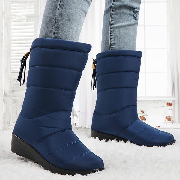 winter boots women ankle boots female tassel snow boots shoes down elastic band wedges ladies warm botas, Black
winter boots women ankle boots female tassel snow boots shoes down elastic band wedges ladies warm botas, Black