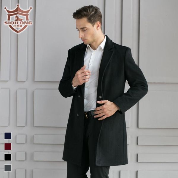 siqilong 2016 autumn winter cashmere wool coat male wool casual clothing thermal long & blends outerwear men clothing, Black
siqilong 2016 autumn winter cashmere wool coat male wool casual clothing thermal long & blends outerwear men clothing, Black