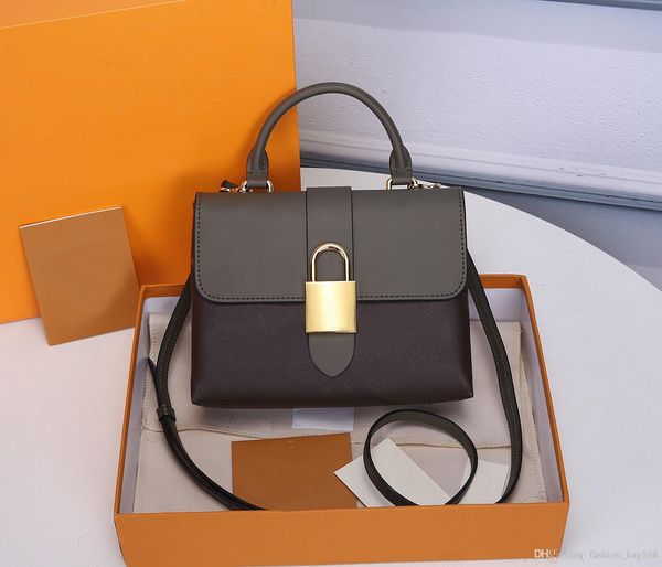 new fashion luxury female designer handbag leather and canvas combination exquisite padlock shoulder bag messenger bag handbag 
new fashion luxury female designer handbag leather and canvas combination exquisite padlock shoulder bag messenger bag handbag