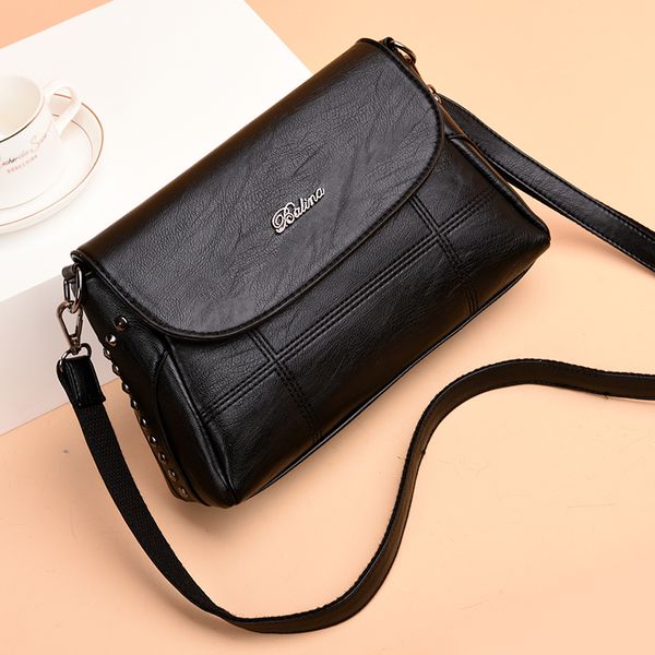 women's leather handbags fashion rivet bags ladies soft leather shoulder bags for women messenger
women's leather handbags fashion rivet bags ladies soft leather shoulder bags for women messenger
