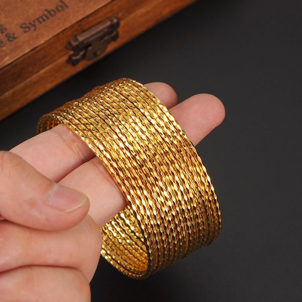 gold women gold big dubai bride wedding ethiopian bracelet africa bangle arab jewelry charmgirls india gifts, Black
gold women gold big dubai bride wedding ethiopian bracelet africa bangle arab jewelry charmgirls india gifts, Black