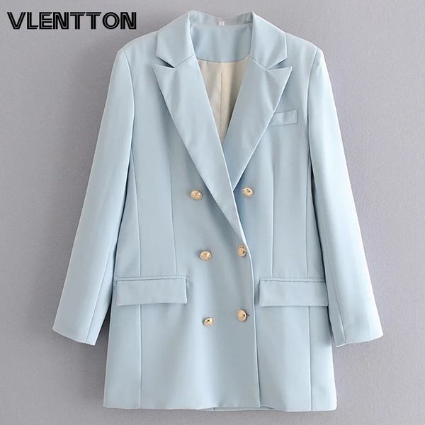 women's suits & blazers spring autumn women vintage blue long blazer solid button office suit jacket coat female outwear casual loose, White;black
women's suits & blazers spring autumn women vintage blue long blazer solid button office suit jacket coat female outwear casual loose, White;black