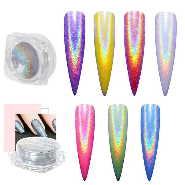 nail peacock powder rainbow effect laser nail art powder pigment diy & salon nail glitter shining manicure beauty dust, Silver;gold
nail peacock powder rainbow effect laser nail art powder pigment diy & salon nail glitter shining manicure beauty dust, Silver;gold