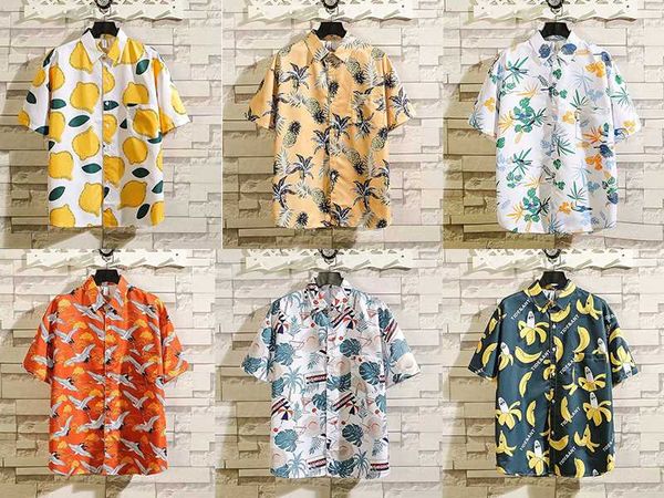2020 summer fashion mens shirts leisure loose hawaii tropical short sleeve flower shirt sandy beach sport breathable short shirt, White;black
2020 summer fashion mens shirts leisure loose hawaii tropical short sleeve flower shirt sandy beach sport breathable short shirt, White;black