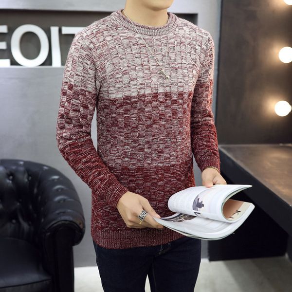 o-neck sweater men slim fit fashion sweaters pullover men homme casual dress gradient color sweaters pullover y, White;black
o-neck sweater men slim fit fashion sweaters pullover men homme casual dress gradient color sweaters pullover y, White;black