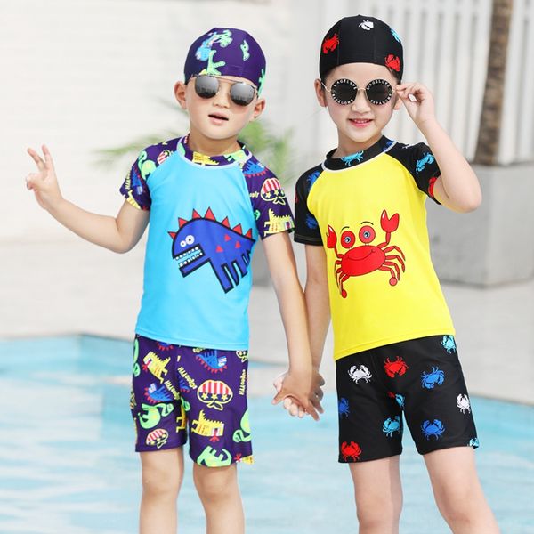 thxei boy student swim cap trunks swimsuit trunks swimming cap split three-piece suit medium and large children's spring beach quick dr, White;black
thxei boy student swim cap trunks swimsuit trunks swimming cap split three-piece suit medium and large children's spring beach quick dr, White;black