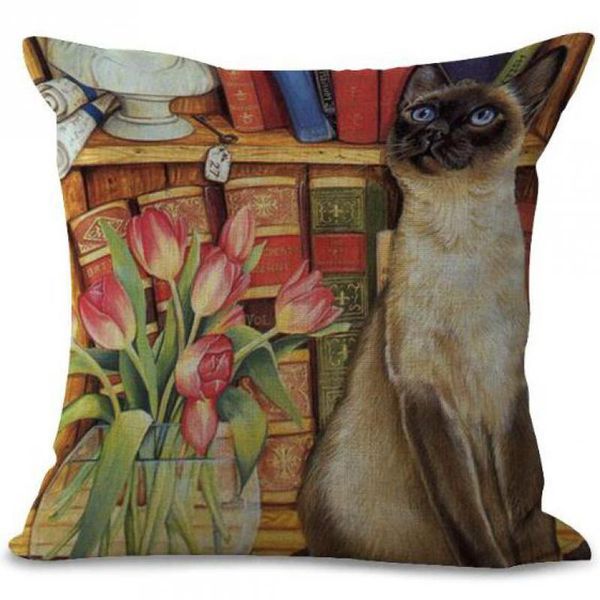 cat pillow cute animal printing cotton linen decorative cushion square for home chat coussin pillow decor capa para almofada
cat pillow cute animal printing cotton linen decorative cushion square for home chat coussin pillow decor capa para almofada