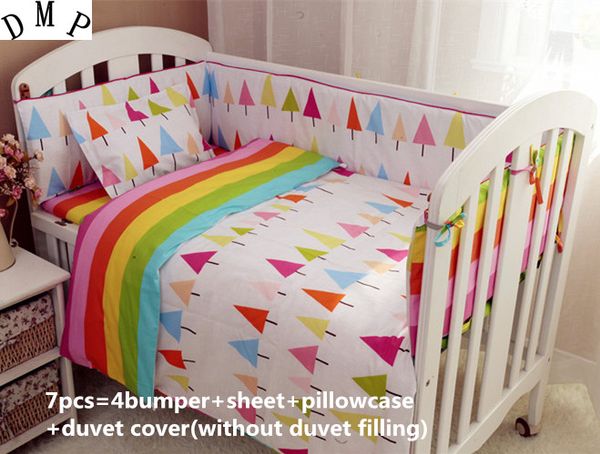 promotion 6/7pcs cotton baby bedding set bed around the crib set ,duvet cover,120*60/120*70cm
promotion 6/7pcs cotton baby bedding set bed around the crib set ,duvet cover,120*60/120*70cm