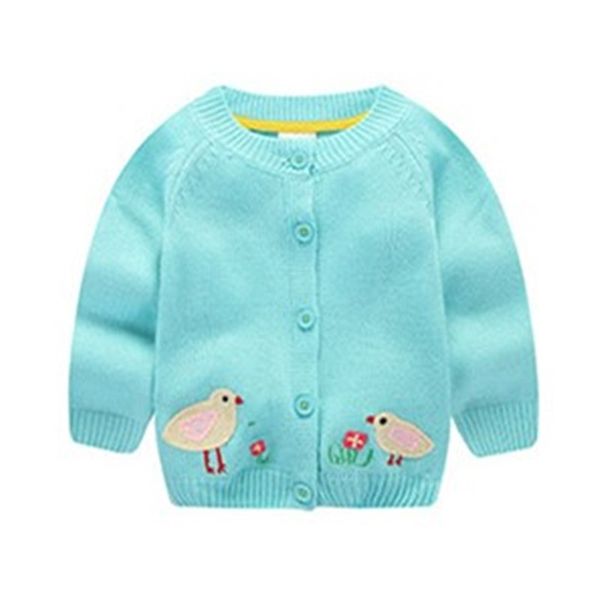 little maven new autumn spring children clothing long- sleeved o-neck quality knitted cardigan embroidery solid casual sweaters, Blue
little maven new autumn spring children clothing long- sleeved o-neck quality knitted cardigan embroidery solid casual sweaters, Blue