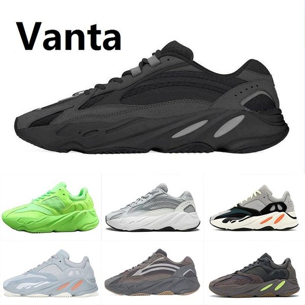 Top Quality Authentic 19Yeezy 700 V2 Kanye West Vanta Wave Runner Men Running Shoes Triple Black Women 3M Static Reflective Designer Sneaker
Top Quality Authentic 19Yeezy 700 V2 Kanye West Vanta Wave Runner Men Running Shoes Triple Black Women 3M Static Reflective Designer Sneaker