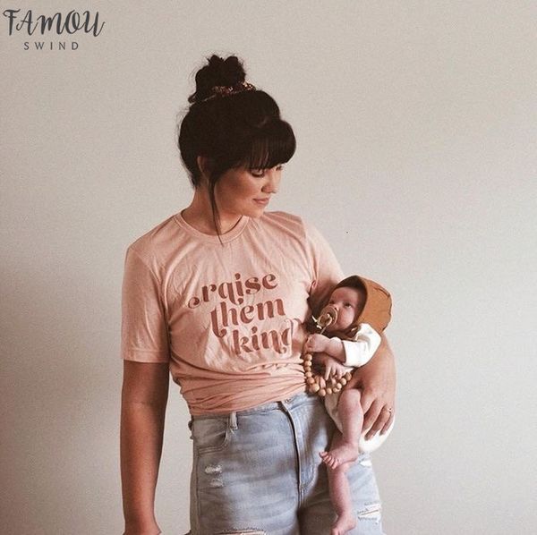2020 raise them kind funny moms tees summer graphic cotton women vintage style plus size tumblr tshirts gift mom shirt, White
2020 raise them kind funny moms tees summer graphic cotton women vintage style plus size tumblr tshirts gift mom shirt, White