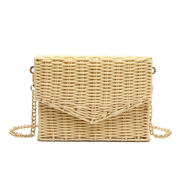new plastic handbag for ladies beach bag chain fashion women's shoulder crossbody bags square cover women bag beige
new plastic handbag for ladies beach bag chain fashion women's shoulder crossbody bags square cover women bag beige