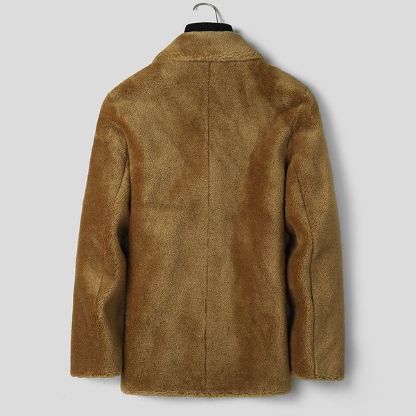 autumn winter real fur coat men sheep shearling jacket 100% wool genuine fur coats short casual l18-3703 kj1302, Black
autumn winter real fur coat men sheep shearling jacket 100% wool genuine fur coats short casual l18-3703 kj1302, Black