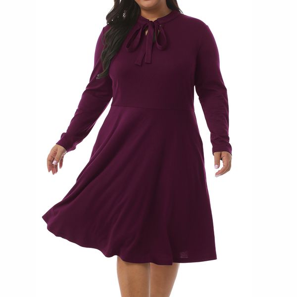 bowknot ties women office dress 3 colors 3xl~9xl women retro dress plus size solid vintage high waist pockets vestidos new, Black;gray
bowknot ties women office dress 3 colors 3xl~9xl women retro dress plus size solid vintage high waist pockets vestidos new, Black;gray