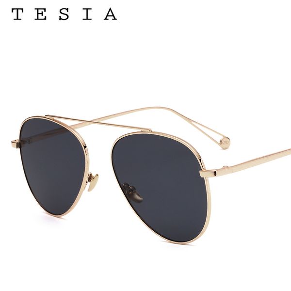 tesia new aviation sunglasses women men brand designer single beam uv400 mirrored glasses accessories eyewear t922, White;black
tesia new aviation sunglasses women men brand designer single beam uv400 mirrored glasses accessories eyewear t922, White;black