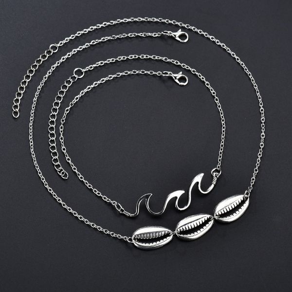 personality natural sandy beach storm flower shell pendeloque cut originality multi-storey alloy clavicle chain necklace, Silver
personality natural sandy beach storm flower shell pendeloque cut originality multi-storey alloy clavicle chain necklace, Silver