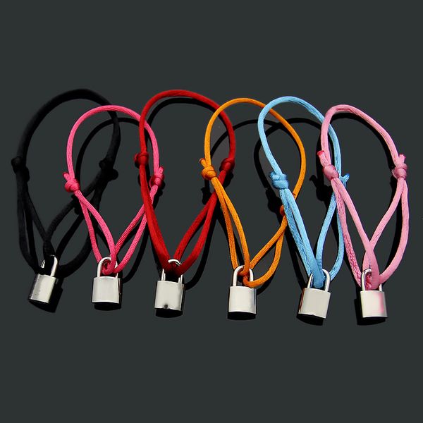 2019 new titanium steel love bracelet fashion color hand rope lock bracelets for women red black rope charm bracelets wholesale, Golden;silver
2019 new titanium steel love bracelet fashion color hand rope lock bracelets for women red black rope charm bracelets wholesale, Golden;silver