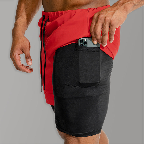 men's shorts men 2 in 1 compression fitness bodybuilding causal male 2021 gym summer quick dry beach short homme, White;black
men's shorts men 2 in 1 compression fitness bodybuilding causal male 2021 gym summer quick dry beach short homme, White;black